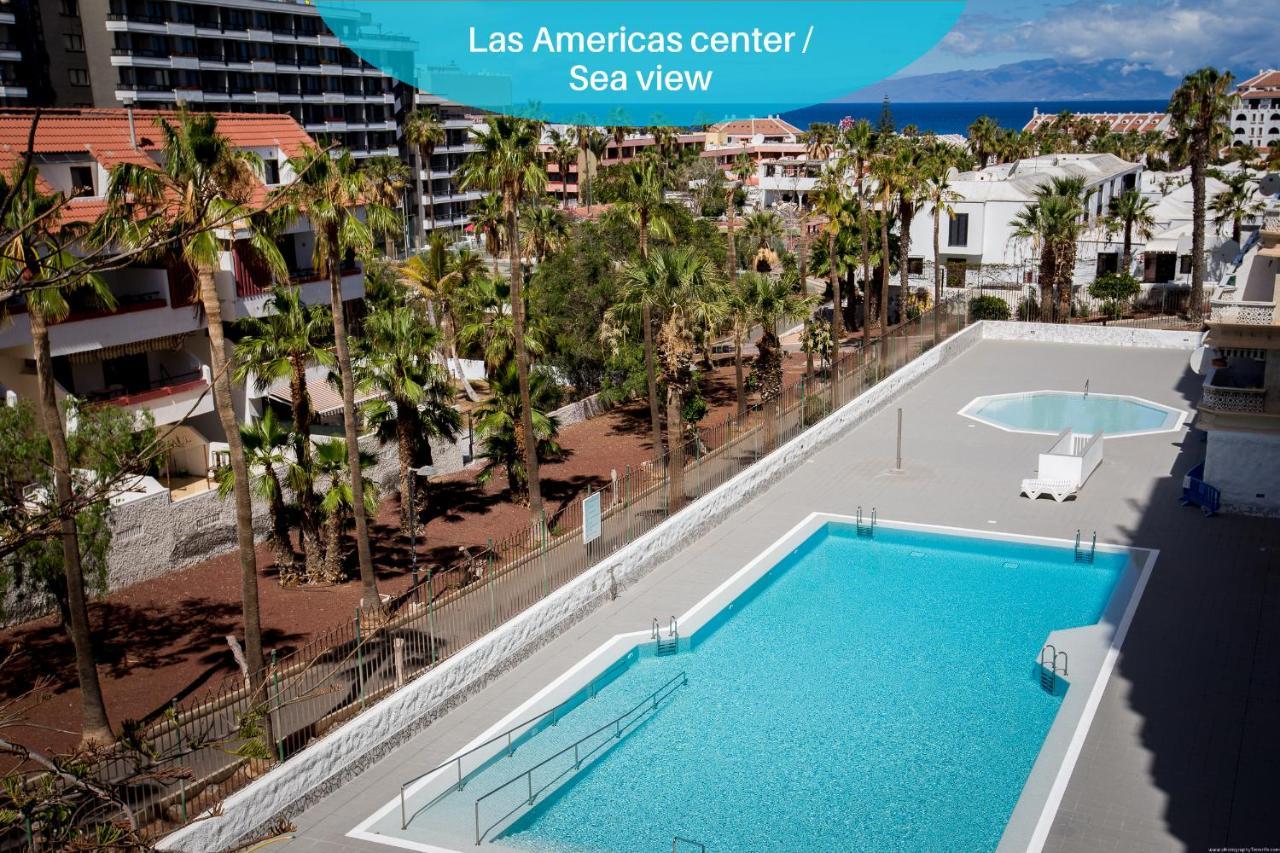 Go2Tenerife Apart'Zebra Pool & Sea View Playa de las Américas Dış mekan fotoğraf